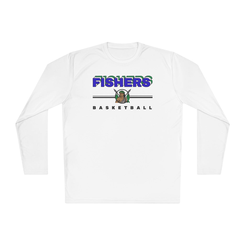 Fishers Basketball Long Sleeve Tee — Personalized Team Shooting Shirt