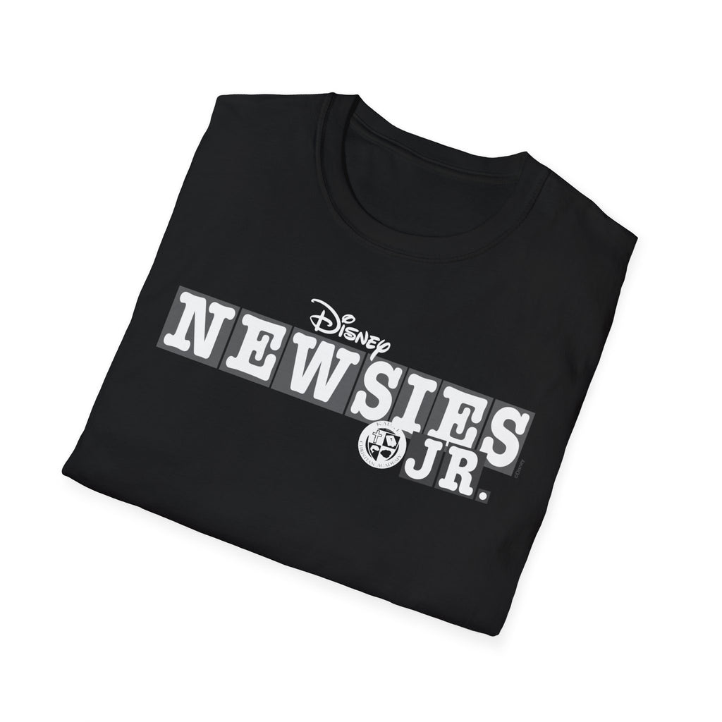 Newsies Jr. Cast T-Shirt — School Musical Crew Tee (Cast & Crew 2026)