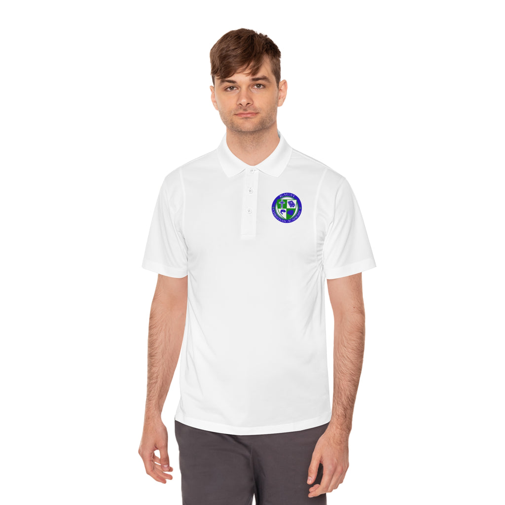 Golf Team Logo Polo Shirt — Men's Sport Performance Polo