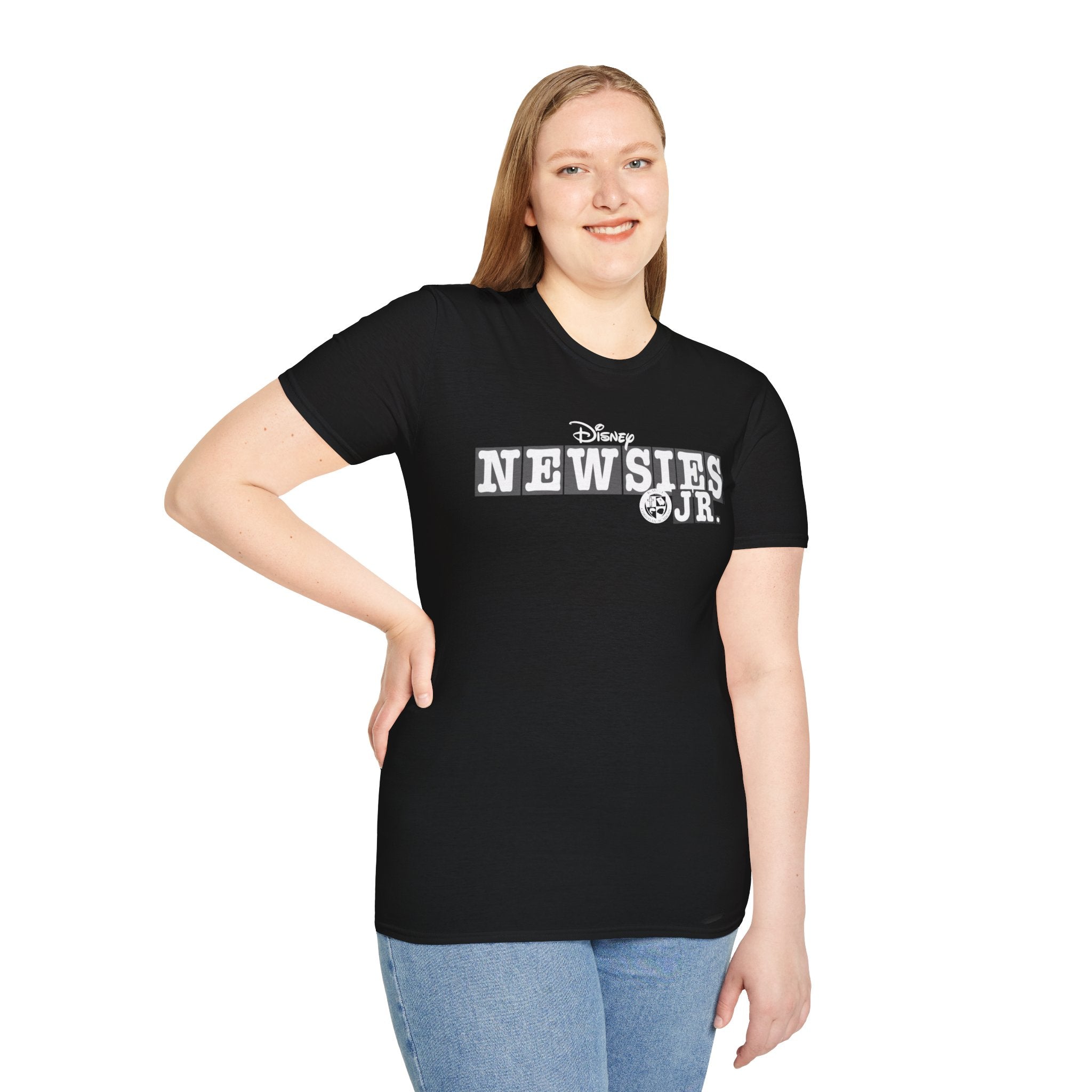 Newsies Jr. Cast T-Shirt — School Musical Crew Tee (Cast & Crew 2026)