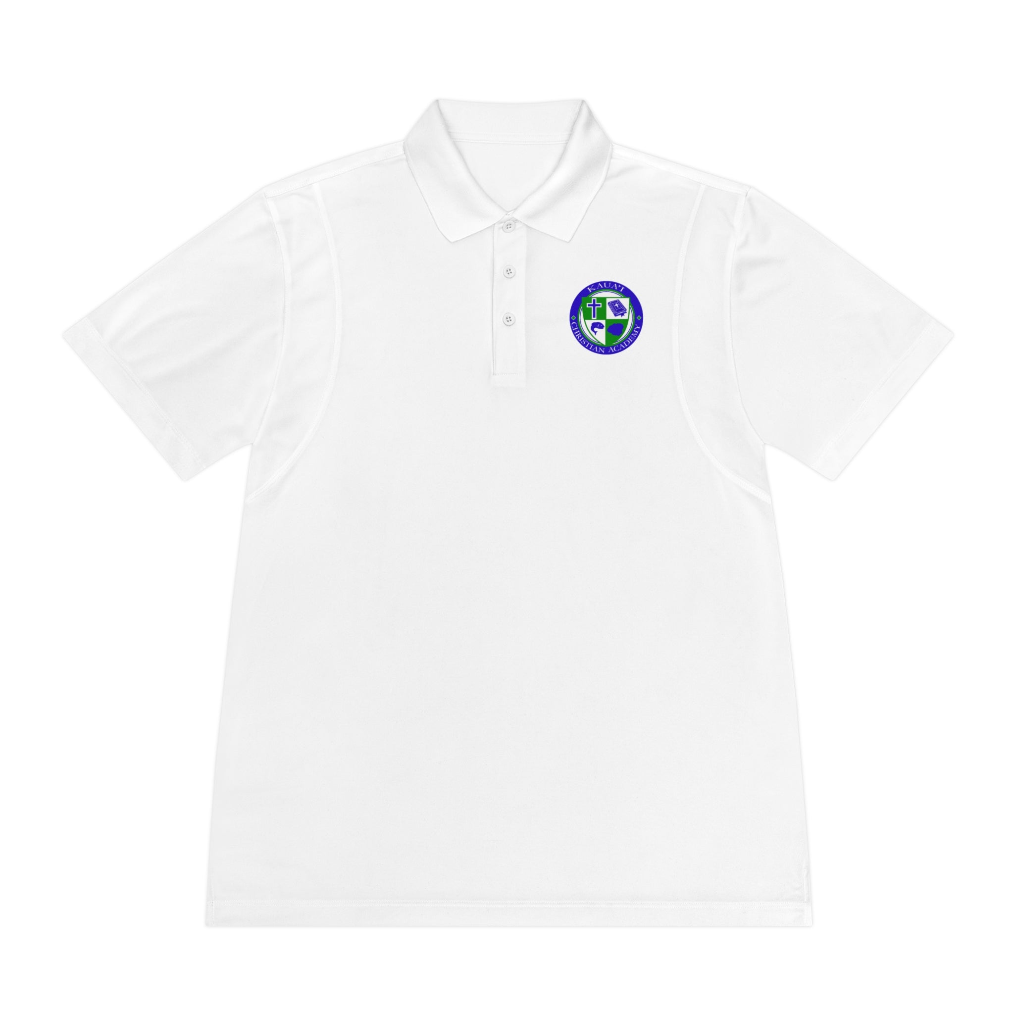 Golf Team Logo Polo Shirt — Men's Sport Performance Polo