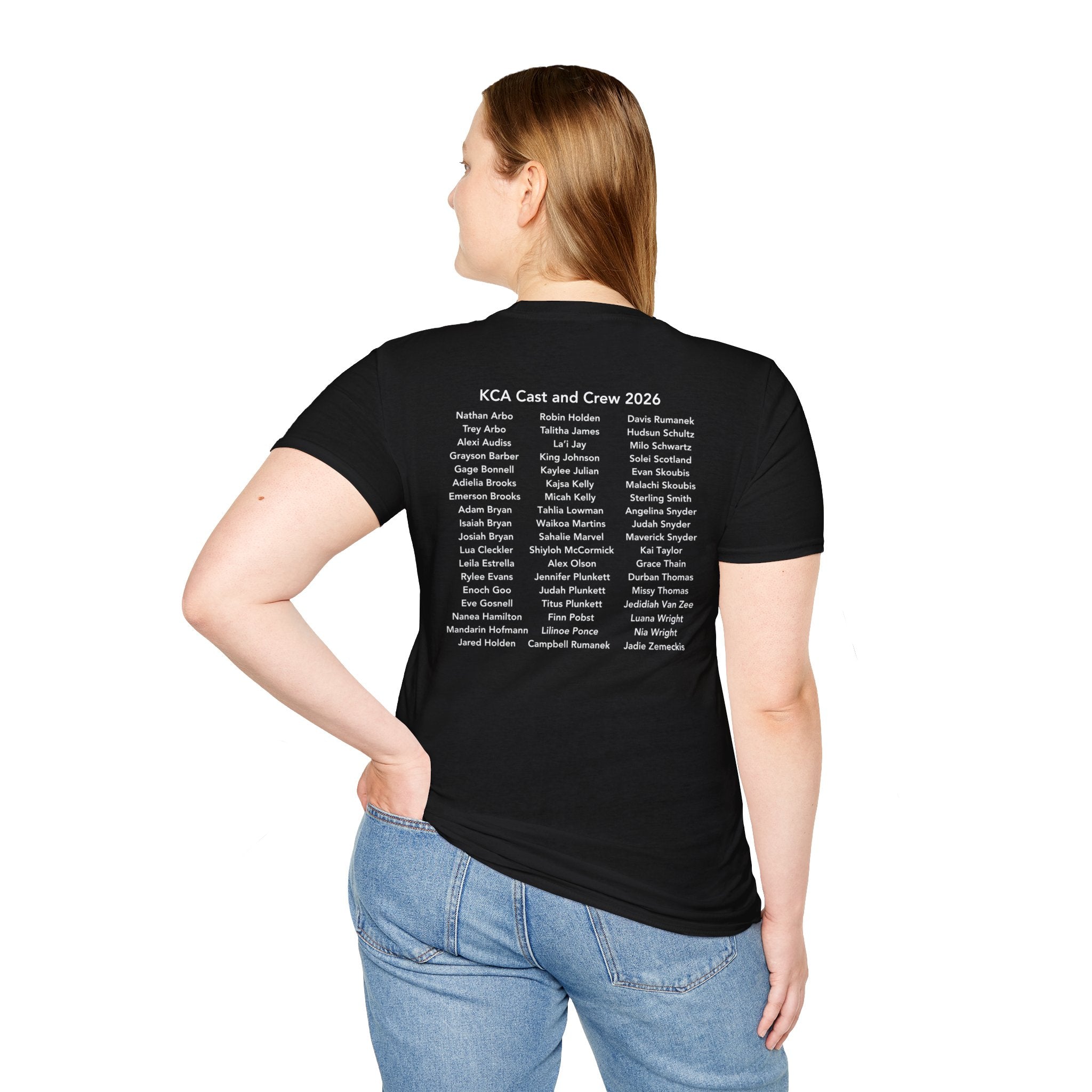 Newsies Jr. Cast T-Shirt — School Musical Crew Tee (Cast & Crew 2026)