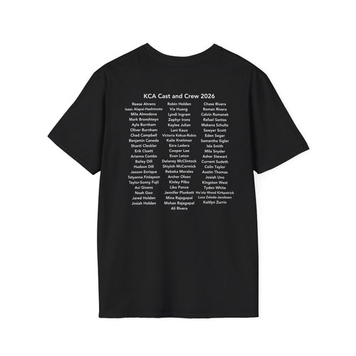 Alice in Wonderland Adult Cast & Crew T-Shirt