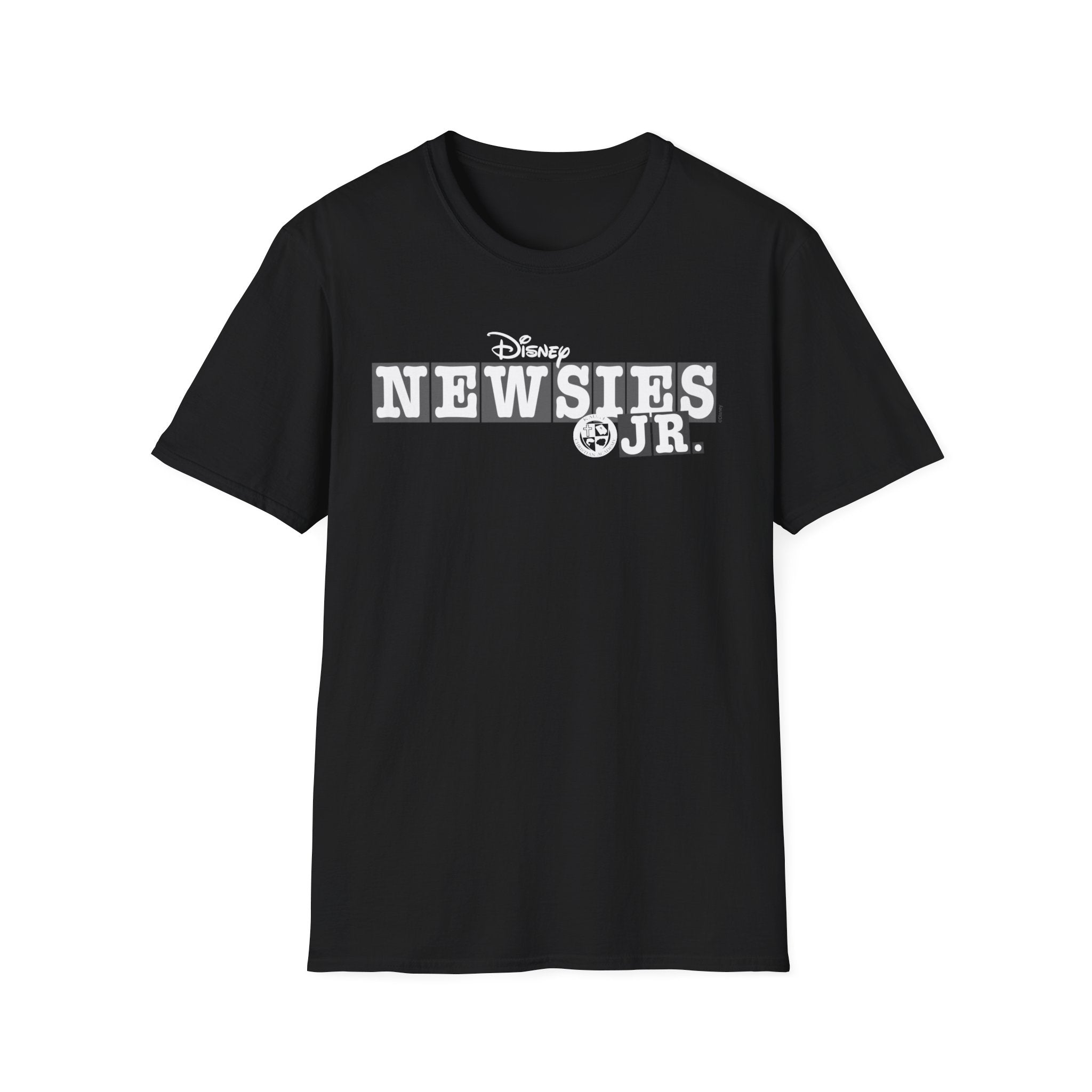 Newsies Jr. Cast T-Shirt — School Musical Crew Tee (Cast & Crew 2026)