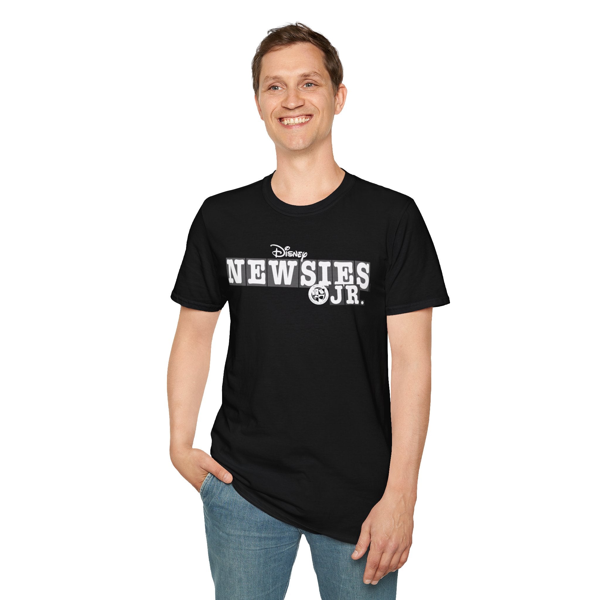 Newsies Jr. Cast T-Shirt — School Musical Crew Tee (Cast & Crew 2026)