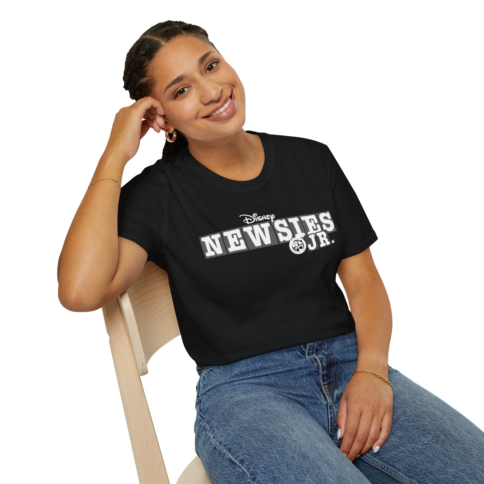 Newsies Jr. Cast T-Shirt — School Musical Crew Tee (Cast & Crew 2026)
